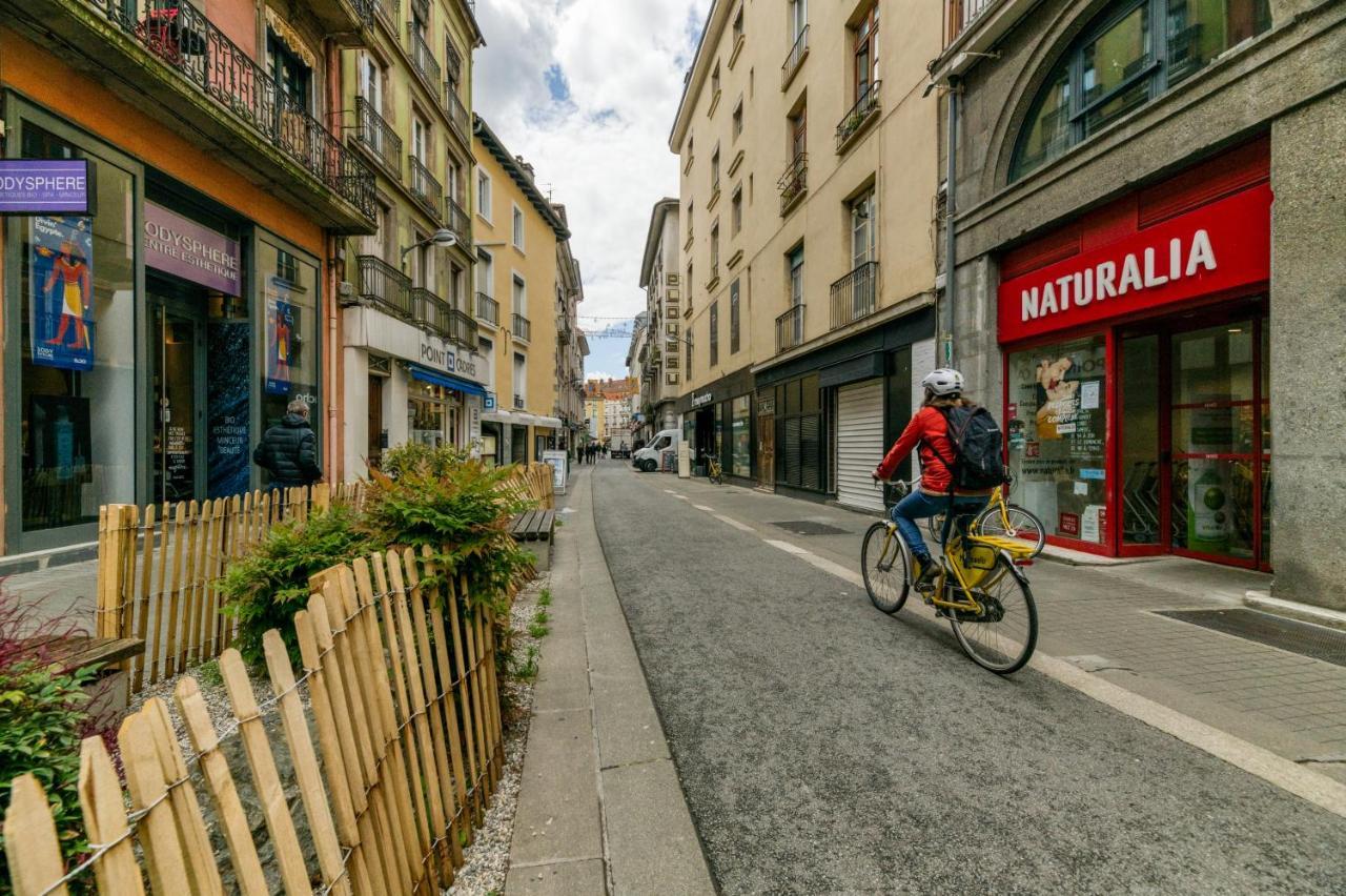 L'Elegance- Centre Historique- Confort- Netflix- Marche Frais Et Local Grenoble Exteriér fotografie